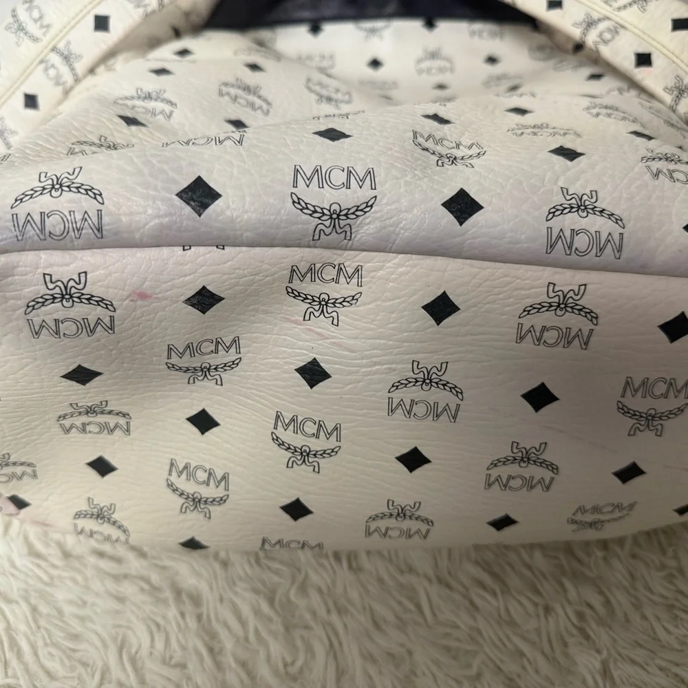 Authentic MCM Studded Backpack - Picture 5 of 14